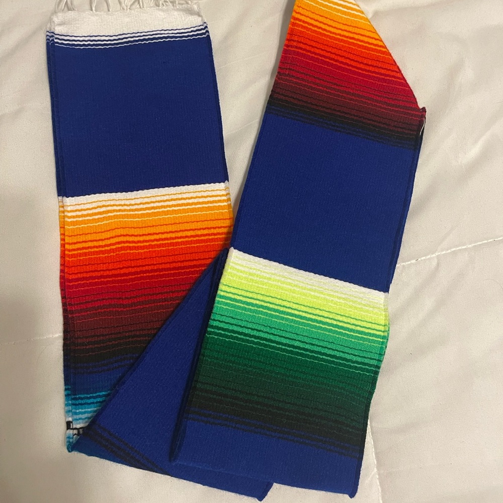 Embroidered Graduation Serape | stole/sash